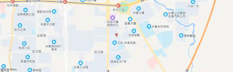 长春洋浦花园_公交站地图_长春公交_妙搜公交查询2025
