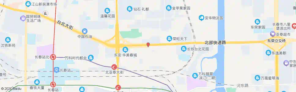 长春铁北四路(东)_公交站地图_长春公交_妙搜公交查询2025