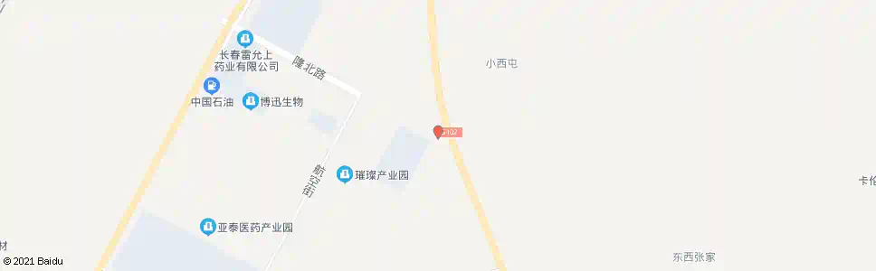 长春隆北路_公交站地图_长春公交_妙搜公交查询2025