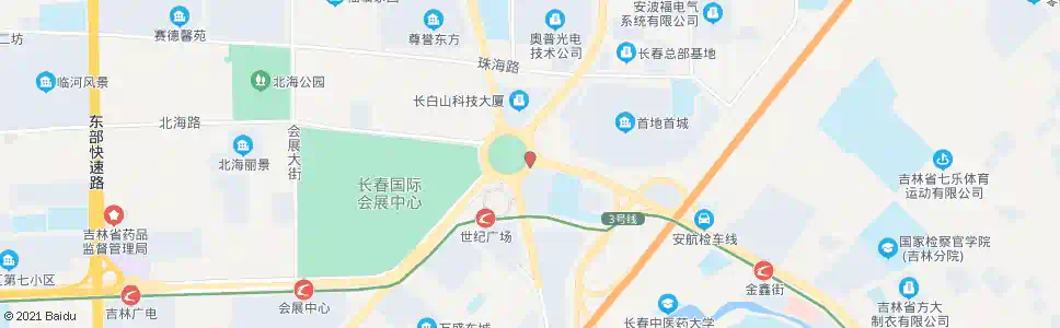 长春世纪广场(长白山科技大厦)_公交站地图_长春公交_妙搜公交查询2025