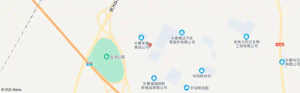 长春航空街_公交站地图_长春公交_妙搜公交查询2025