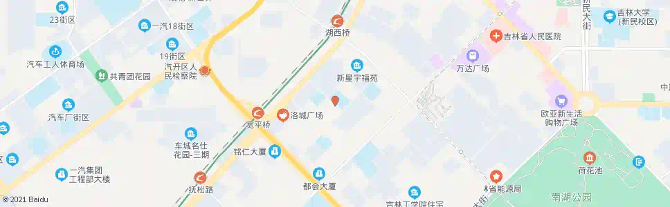 长春开运小学_公交站地图_长春公交_妙搜公交查询2025