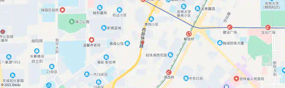 长春同心路(普阳街)_公交站地图_长春公交_妙搜公交查询2025