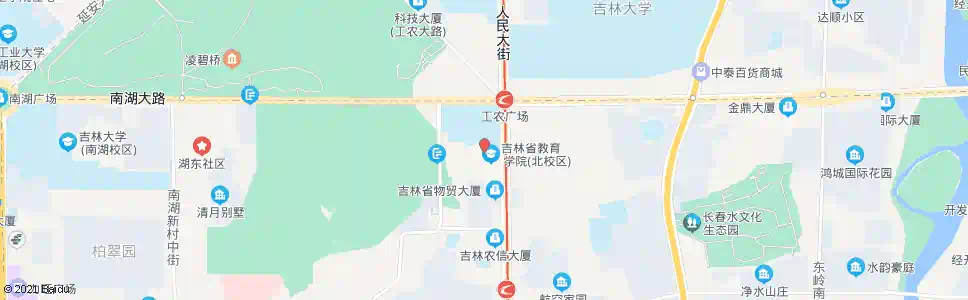 长春省教育电视台_公交站地图_长春公交_妙搜公交查询2025