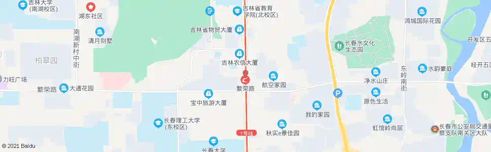 长春湖宁路_公交站地图_长春公交_妙搜公交查询2025