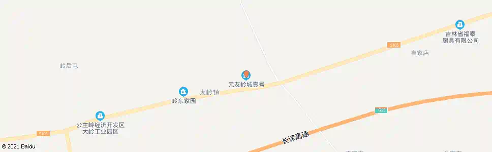 长春元友岭东壹号_公交站地图_长春公交_妙搜公交查询2025