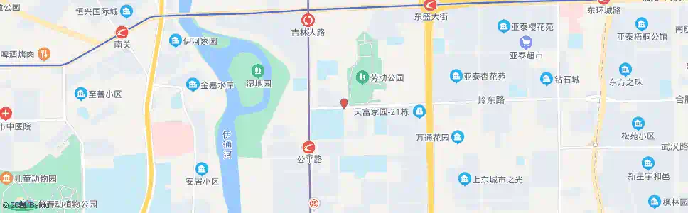 长春临河五条_公交站地图_长春公交_妙搜公交查询2025