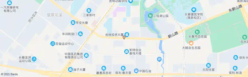长春创立街_公交站地图_长春公交_妙搜公交查询2025