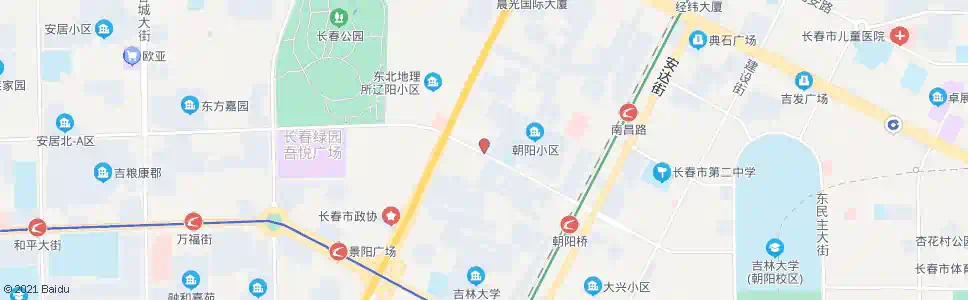 长春景阳广场(西口)_公交站地图_长春公交_妙搜公交查询2025