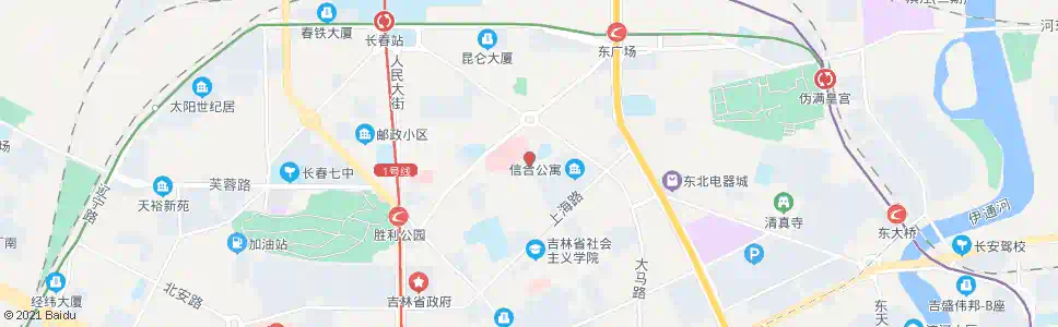 长春吴淞路_公交站地图_长春公交_妙搜公交查询2025