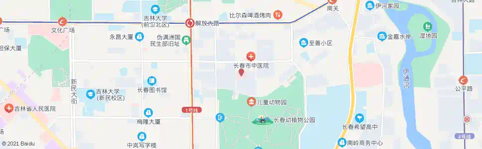 长春发电医院_公交站地图_长春公交_妙搜公交查询2025