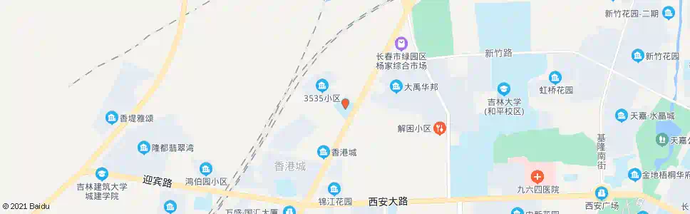 长春四季青小学_公交站地图_长春公交_妙搜公交查询2025