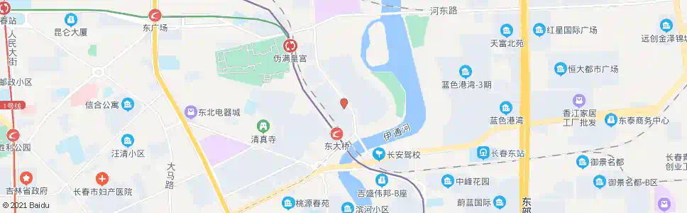 长春东安社区_公交站地图_长春公交_妙搜公交查询2025