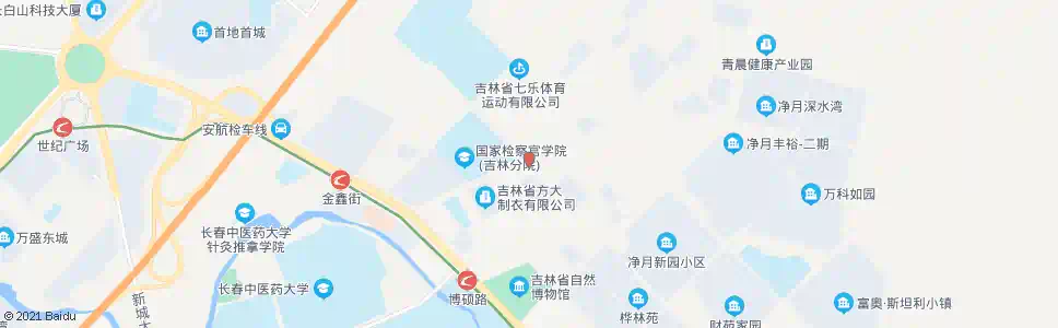 长春高级检察官研修中心_公交站地图_长春公交_妙搜公交查询2025