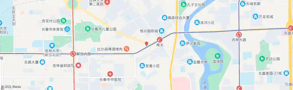 长春吉顺街(协和妇科医院)_公交站地图_长春公交_妙搜公交查询2025
