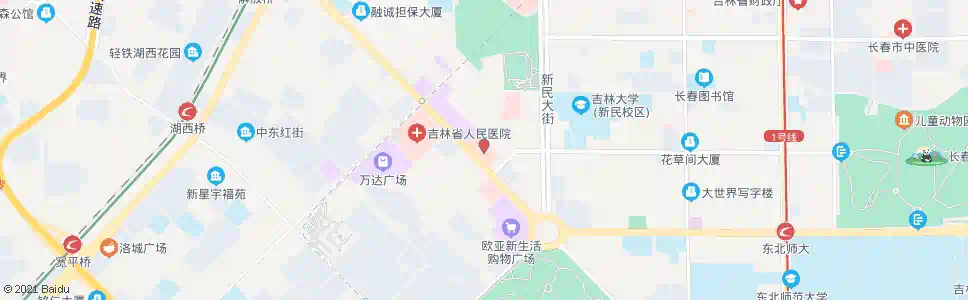 长春省中医学院_公交站地图_长春公交_妙搜公交查询2025
