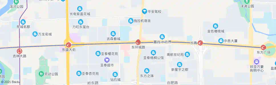 长春东环城路东_公交站地图_长春公交_妙搜公交查询2025