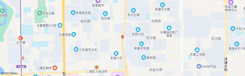 长春公平路(东环城路)_公交站地图_长春公交_妙搜公交查询2025