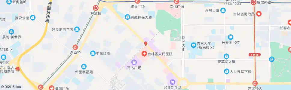 长春红旗街_公交站地图_长春公交_妙搜公交查询2025