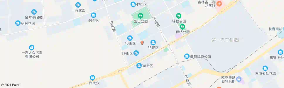 长春白楼_公交站地图_长春公交_妙搜公交查询2025