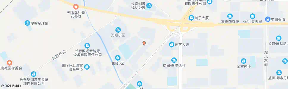 长春丰盛园_公交站地图_长春公交_妙搜公交查询2025
