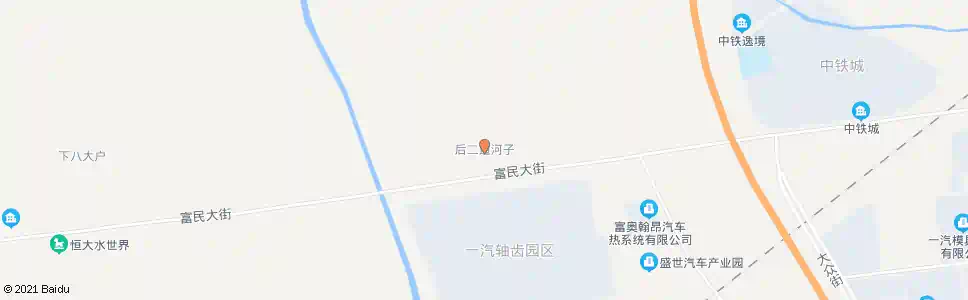 长春后二道河子_公交站地图_长春公交_妙搜公交查询2025