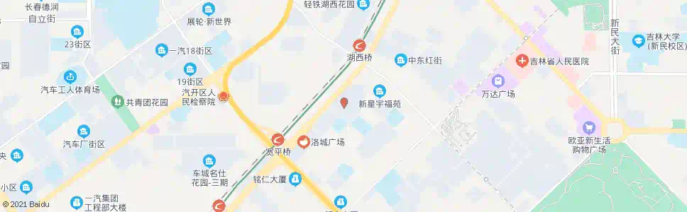 长春星宇名家_公交站地图_长春公交_妙搜公交查询2025