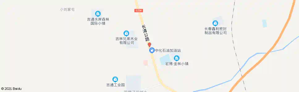 长春胡家店(长清公路)_公交站地图_长春公交_妙搜公交查询2025