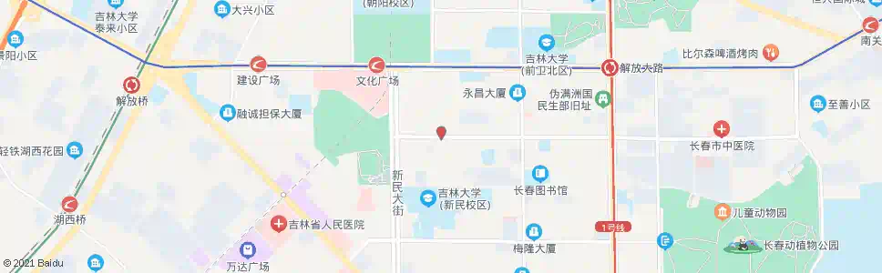 长春惠民路(中)_公交站地图_长春公交_妙搜公交查询2025