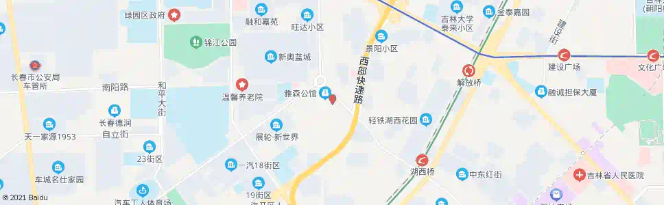 长春汽贸城(正阳广场)_公交站地图_长春公交_妙搜公交查询2025