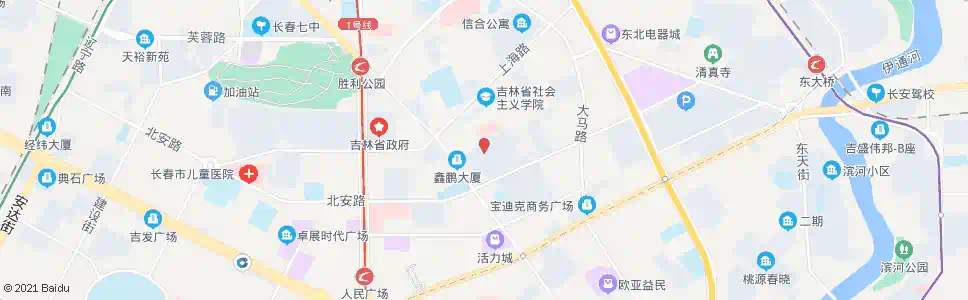 长春五马路_公交站地图_长春公交_妙搜公交查询2025