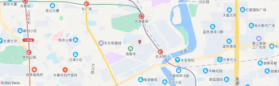 长春长通家园_公交站地图_长春公交_妙搜公交查询2025