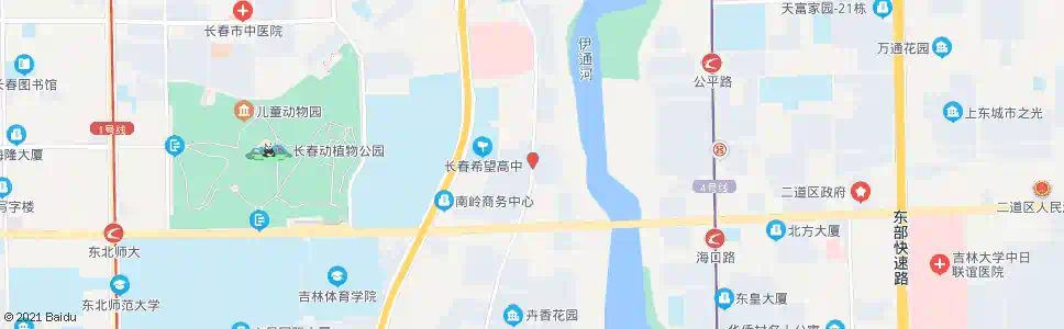 长春南关区党校_公交站地图_长春公交_妙搜公交查询2025