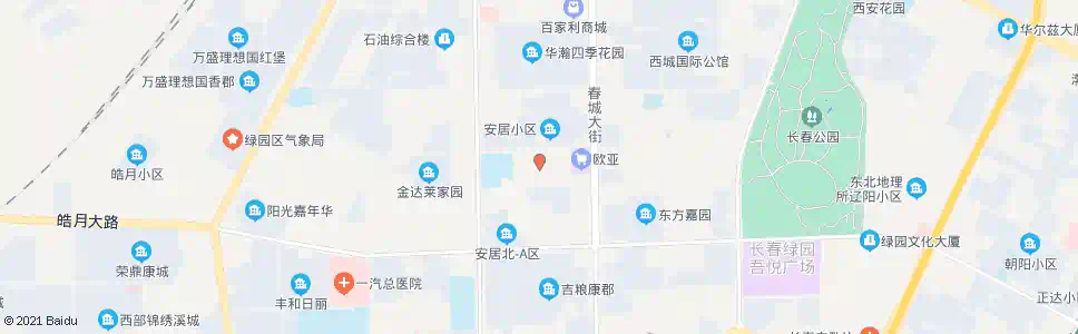 长春万鑫花园_公交站地图_长春公交_妙搜公交查询2025