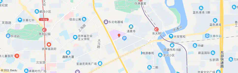 长春东四马路_公交站地图_长春公交_妙搜公交查询2025