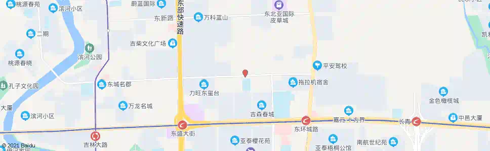 长春福安街(南)_公交站地图_长春公交_妙搜公交查询2025