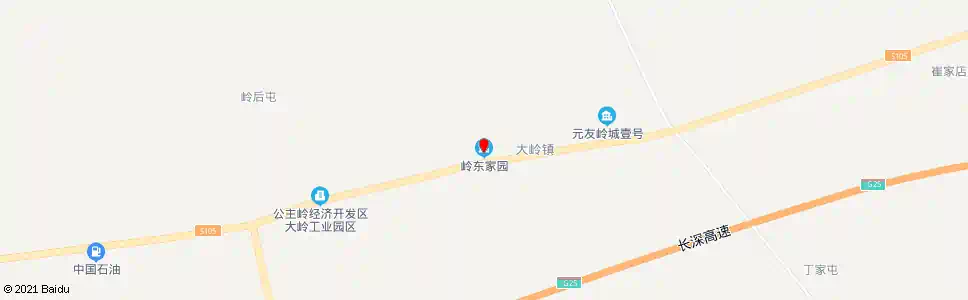 长春岭东家园_公交站地图_长春公交_妙搜公交查询2025