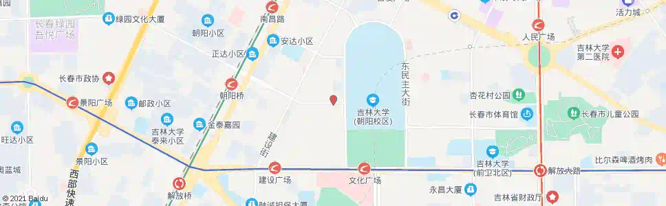 长春云鹤街_公交站地图_长春公交_妙搜公交查询2025