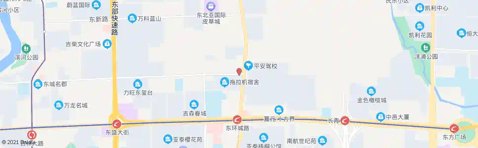 长春热电二厂_公交站地图_长春公交_妙搜公交查询2025