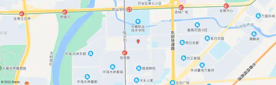 长春园丁花园一区_公交站地图_长春公交_妙搜公交查询2025