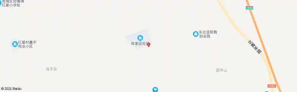 长春陈家_公交站地图_长春公交_妙搜公交查询2025