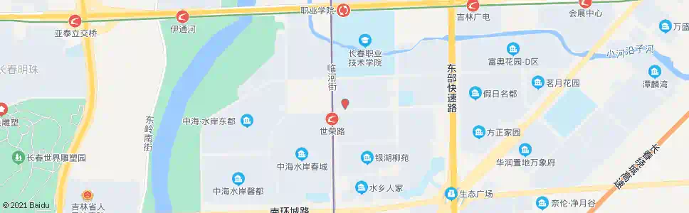 长春园丁花园_公交站地图_长春公交_妙搜公交查询2025