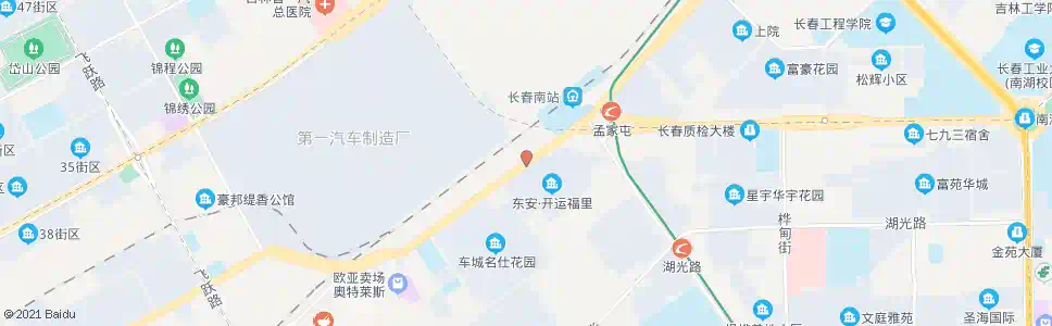 长春孟家路_公交站地图_长春公交_妙搜公交查询2025