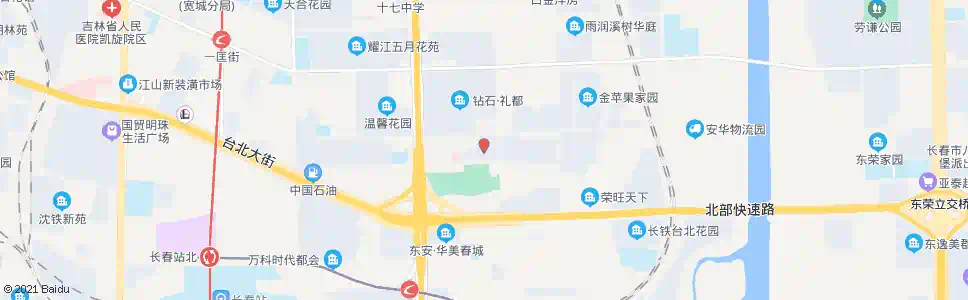 长春君子兰家园_公交站地图_长春公交_妙搜公交查询2025