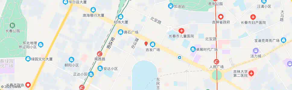 长春建设街(青云街)_公交站地图_长春公交_妙搜公交查询2025