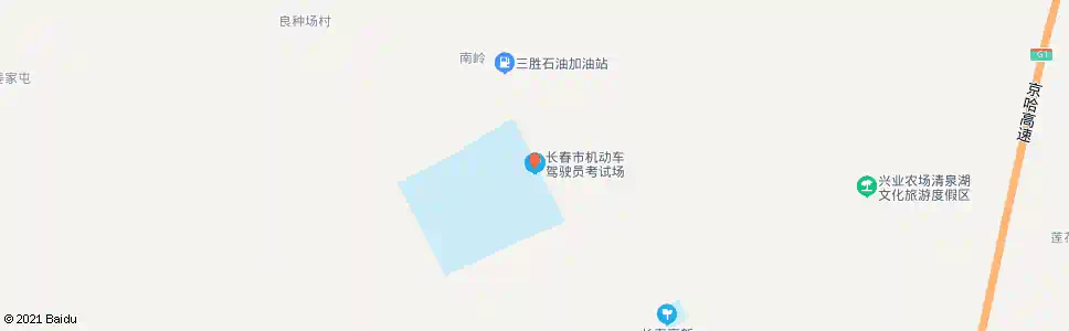 长春驾校(驾驶员考试场)_公交站地图_长春公交_妙搜公交查询2025