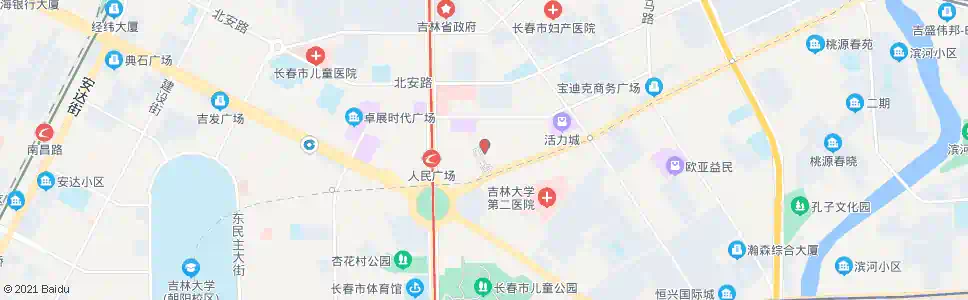 长春民安路_公交站地图_长春公交_妙搜公交查询2025