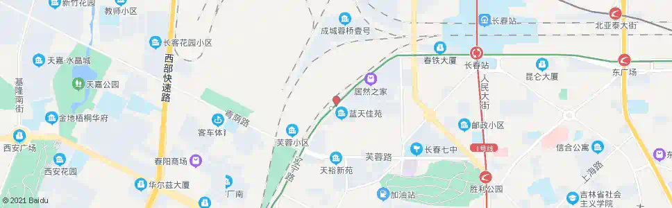 长春辽宁路_公交站地图_长春公交_妙搜公交查询2025