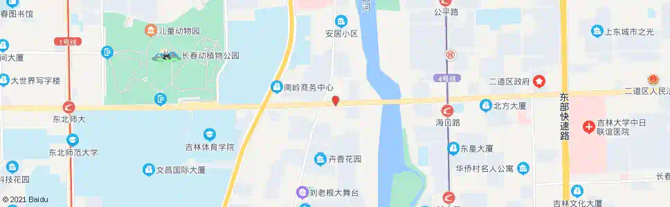 长春东岭街(南关区政府)_公交站地图_长春公交_妙搜公交查询2025