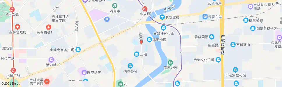 长春桃源路_公交站地图_长春公交_妙搜公交查询2025